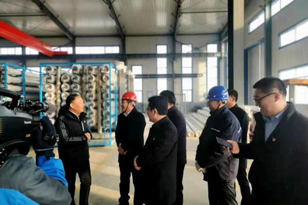 北票市委書記張秀軍走進一諾環境產業園，踐行“不忘初心、牢記使命”主題教育